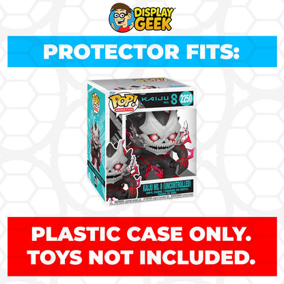 Pop Protector for Funko Pop 6 inch Kaiju No 8 Uncontrolled #2250 Super Size Box