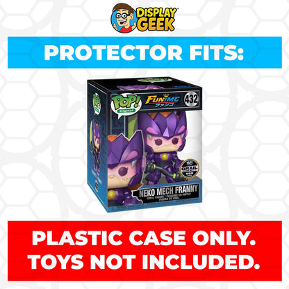 Pop Protector for Funko Pop 6 inch NFT Neko Mech Franny #432 Super Size