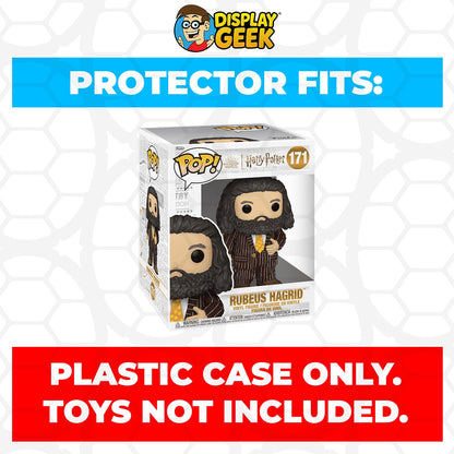 Pop Protector for Funko Pop 6 inch Rubeus Hagrid in Animal Pelt Outfit #171 Super Size Box