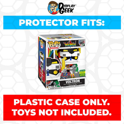 Pop Protector for 6 inch Voltron SDCC #1497 Super Funko Pop