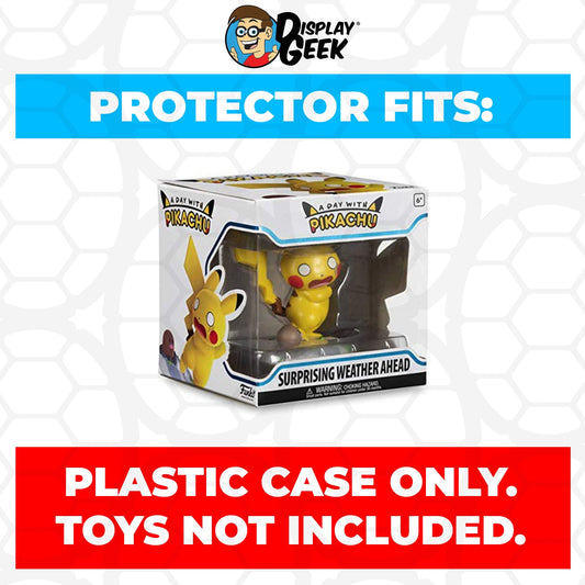 Pop Protector for Surprising Weather Ahead Funko A Day with Pikachu