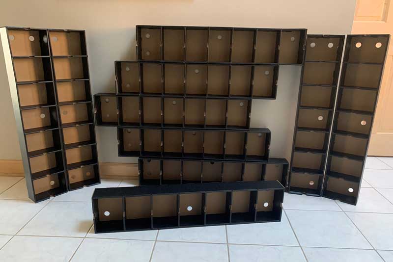 SLIM7 Matte Black MK Kubbie Funko Pop Display Case (FREE Shipping)