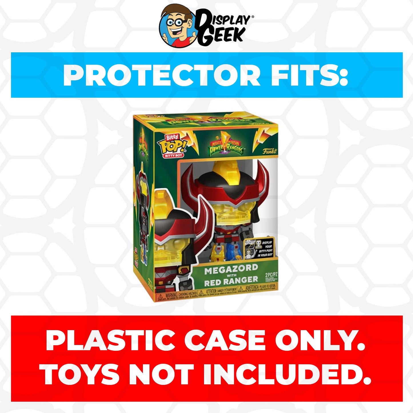 Pop Protector for Captain America Mech Funko Bitty Pop Bot