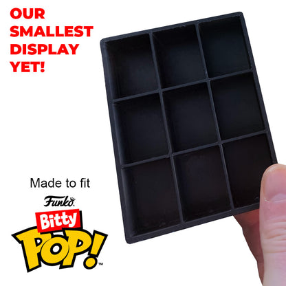 BITTY POP Black MK Kubbie Funko Bitty Pops Display Case (FREE Shipping)