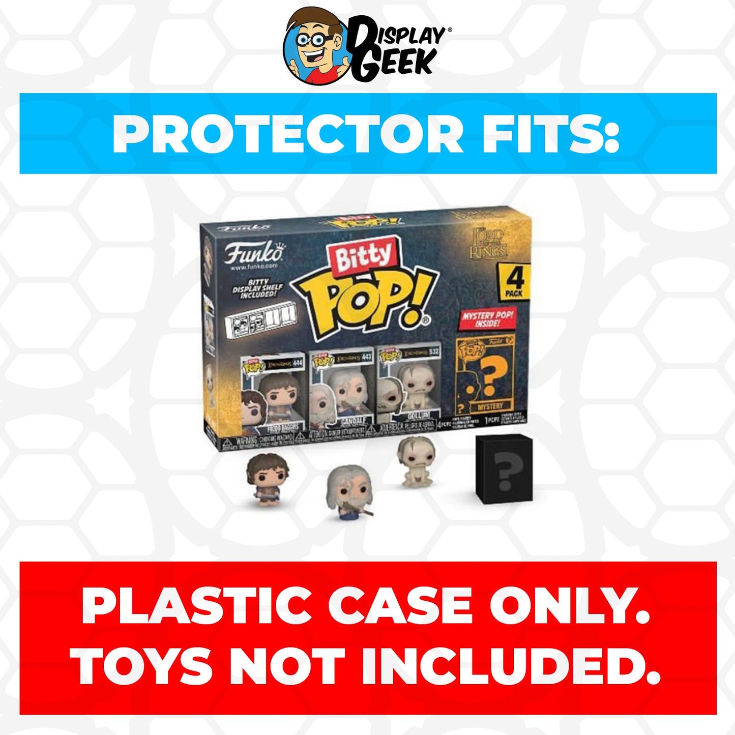 Pop Protector for Bitty Pop Nightmare Before Christmas Series Outer Box Funko