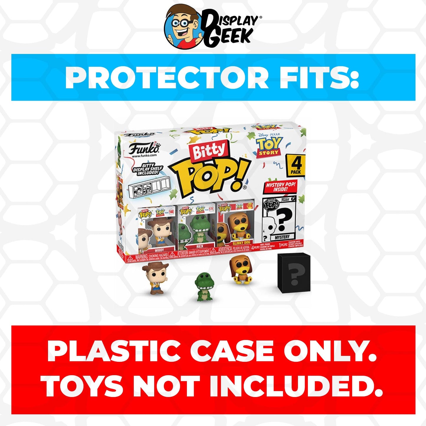 Pop Protector for Bitty Pop Toy Story Series Outer Box Funko