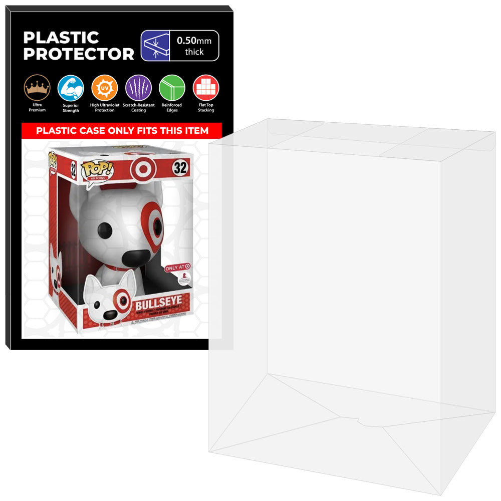 Pop Protector for 10 inch Bullseye Target #32 Jumbo Funko Pop