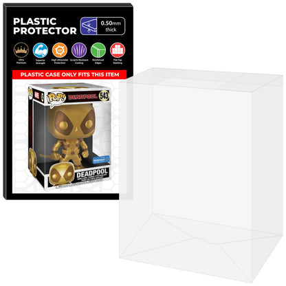 Pop Protector for 10 inch Deadpool Two Swords Gold #543 Jumbo Funko Pop