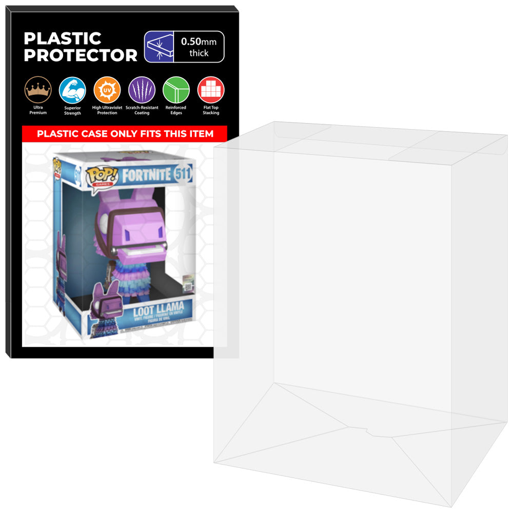 Pop Protector for 10 inch Loot Llama #511 Jumbo Funko Pop