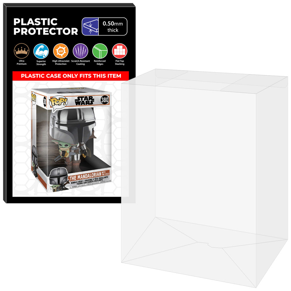 Pop Protector for 10 inch The Mandalorian with The Child #380 Jumbo Funko Pop