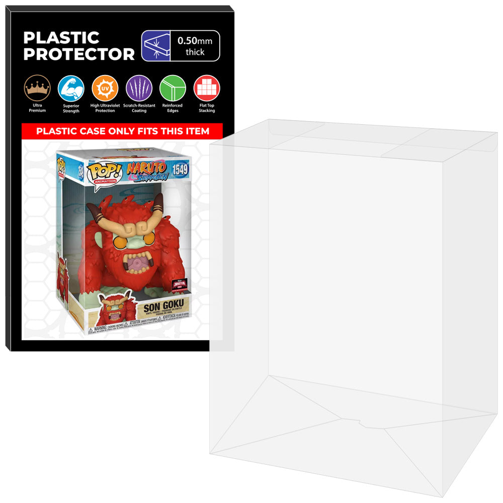 Pop Protector for 10 inch Son Goku #1549 Jumbo Funko Pop