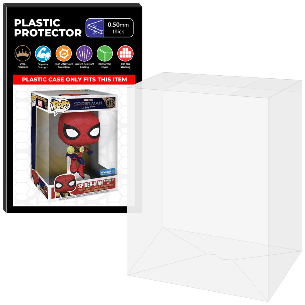 Pop Protector for 10 inch Spider-Man Integrated Suit #978 Jumbo Funko Pop