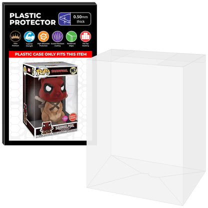 Pop Protector for 10 inch Squirrelpool Flocked #967 Jumbo Funko Pop