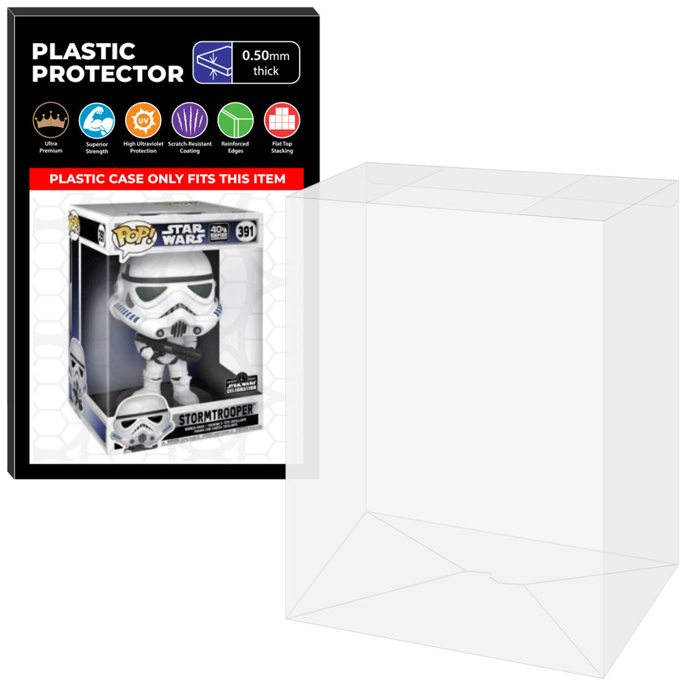 Pop Protector for 10 inch Stormtrooper #391 Jumbo Funko Pop