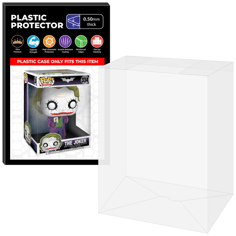 Pop Protector for 10 inch The Joker Dark Knight #334 Jumbo Funko Pop