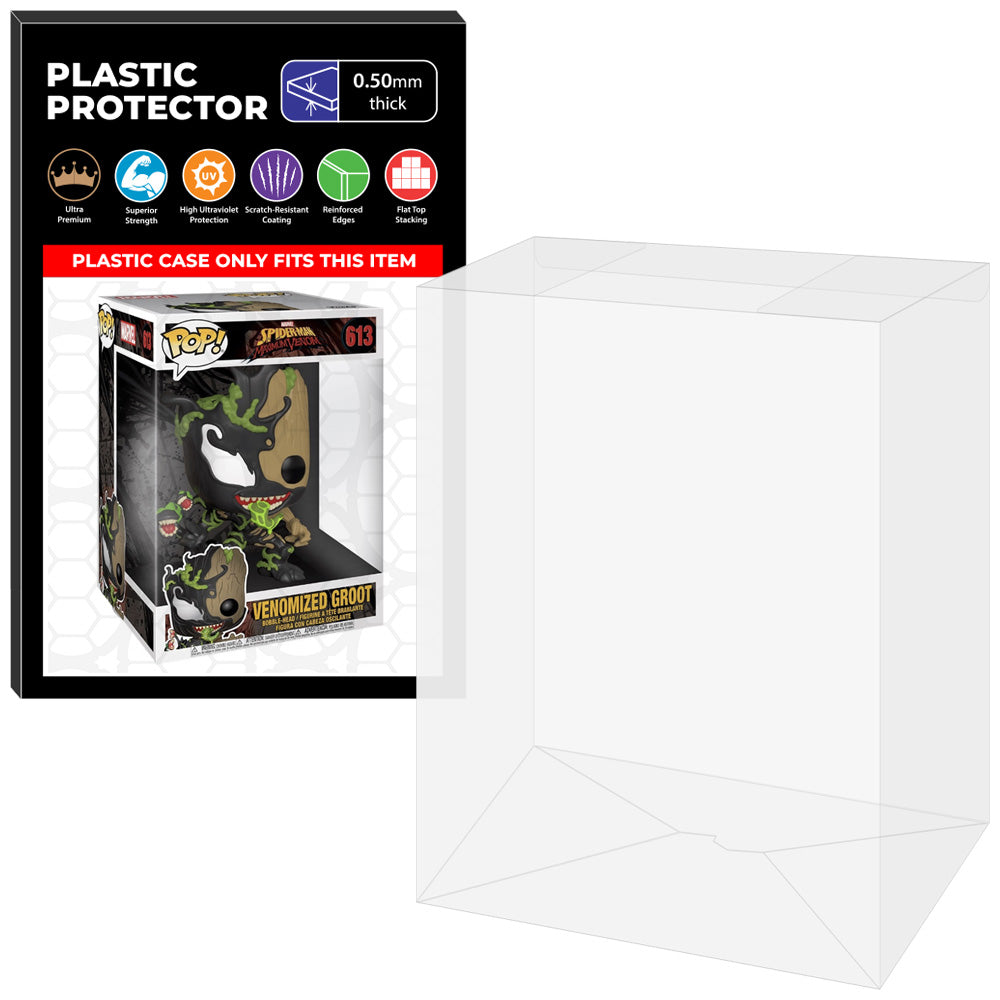 Pop Protector for 10 inch Venomized Groot #613 Jumbo Funko Pop