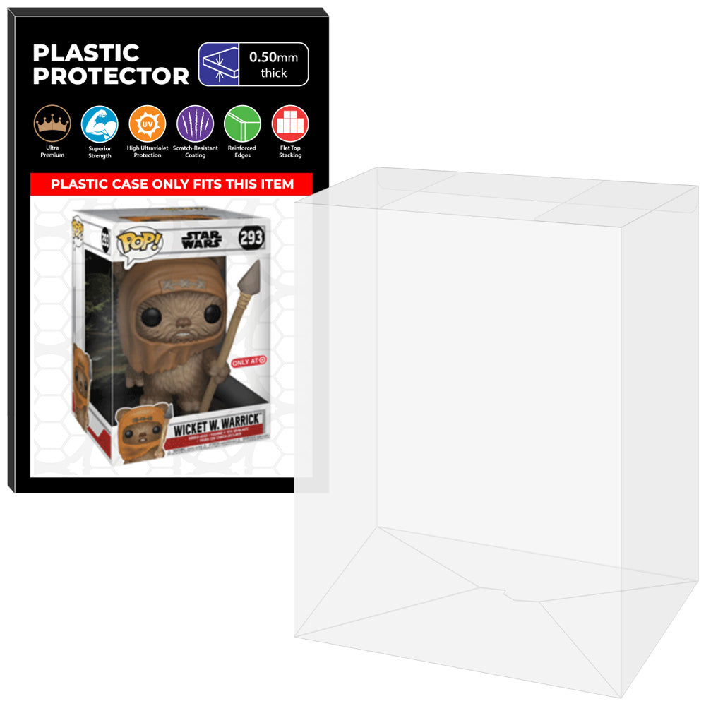 Pop Protector for 10 inch Wicket W. Warrick #293 Jumbo Funko Pop