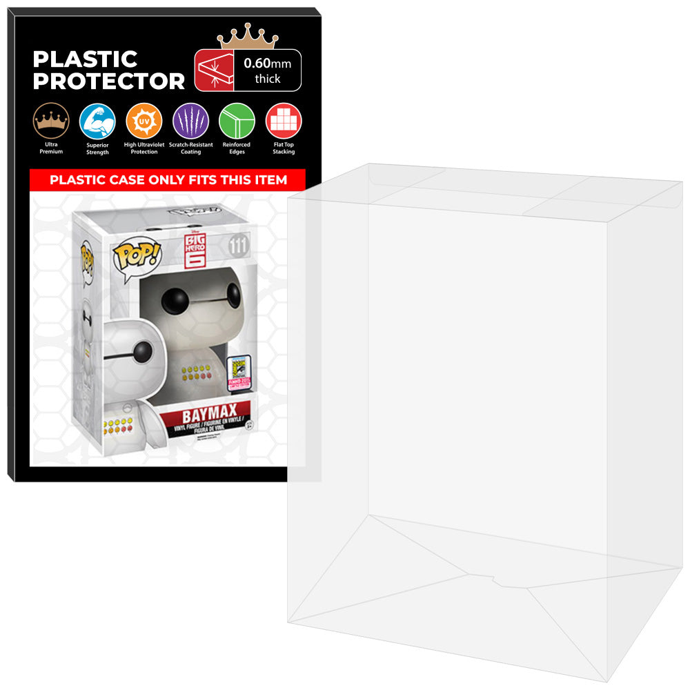 Pop Protector for 6 inch Baymax Emoticon SDCC #111 Super Funko Pop