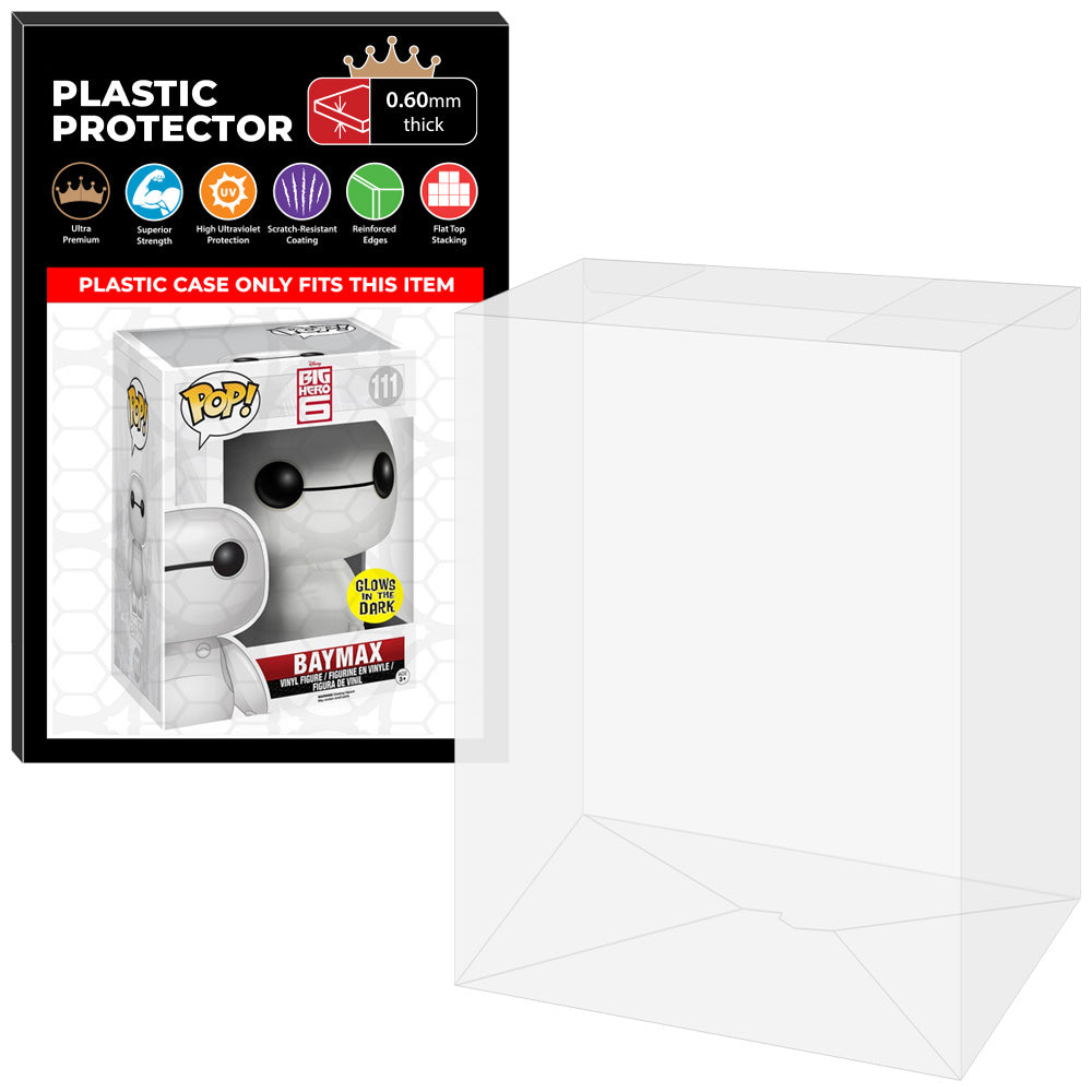 Pop Protector for 6 inch Baymax Glow #111 Super Funko Pop