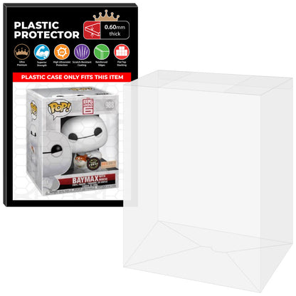 Pop Protector for 6 inch Baymax with Mochi Chase Glow #988 Super Funko Pop