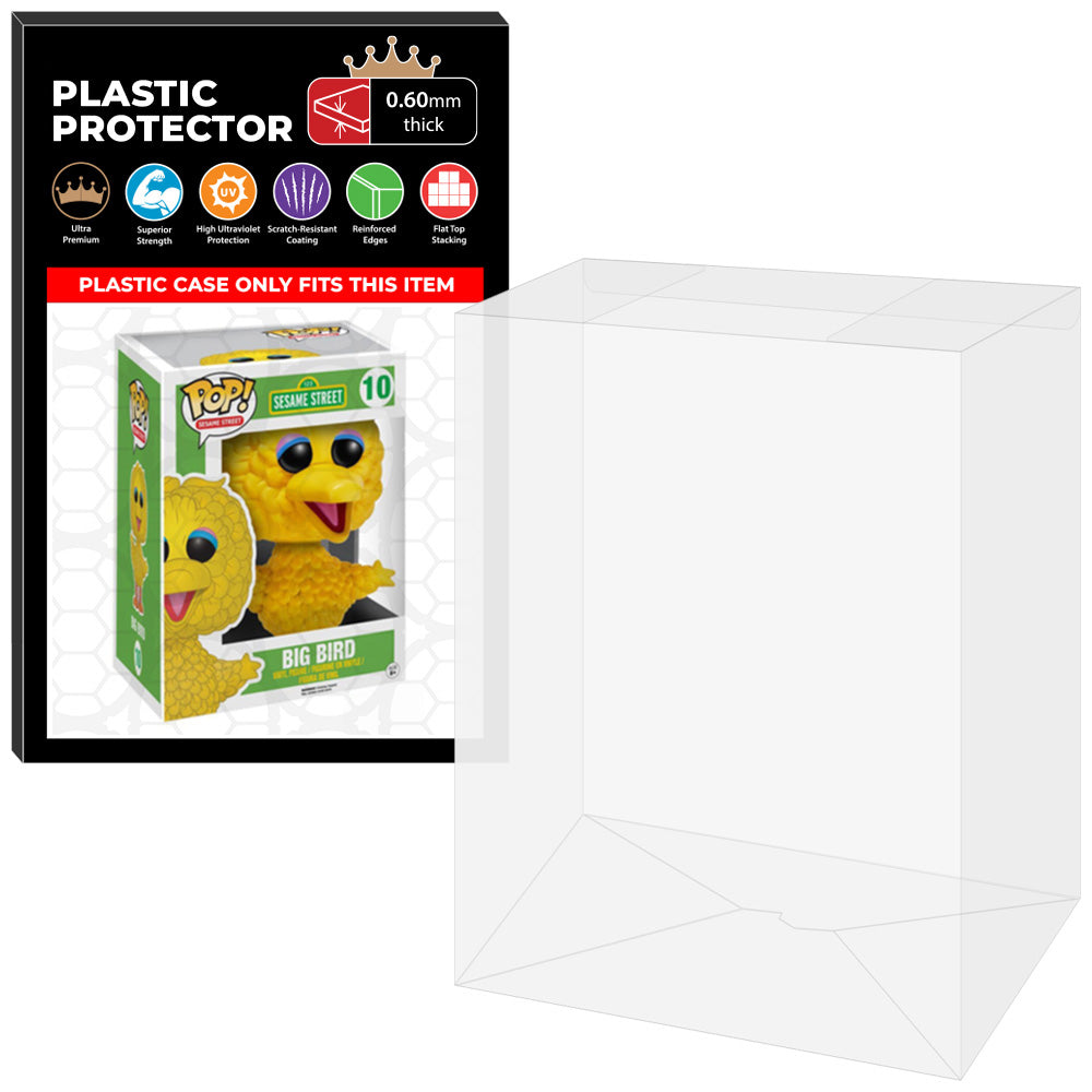 Pop Protector for 6 inch Big Bird #10 Super Funko Pop
