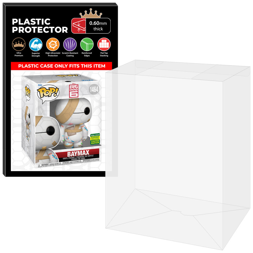 Pop Protector for 6 inch Baymax Bandaged Glitter SDCC #1464 Super Funko Pop