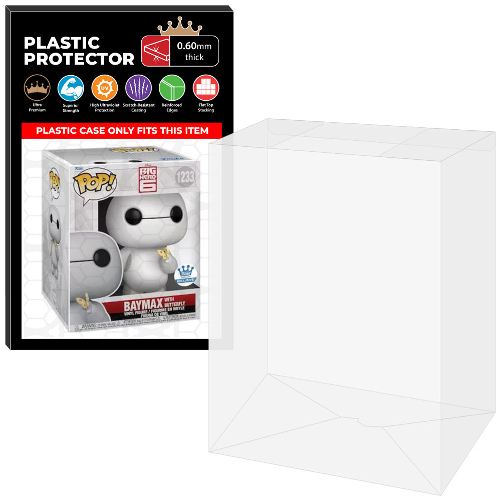 Pop Protector for 6 inch Baymax with Butterfly #1233 Super Size Funko Pop