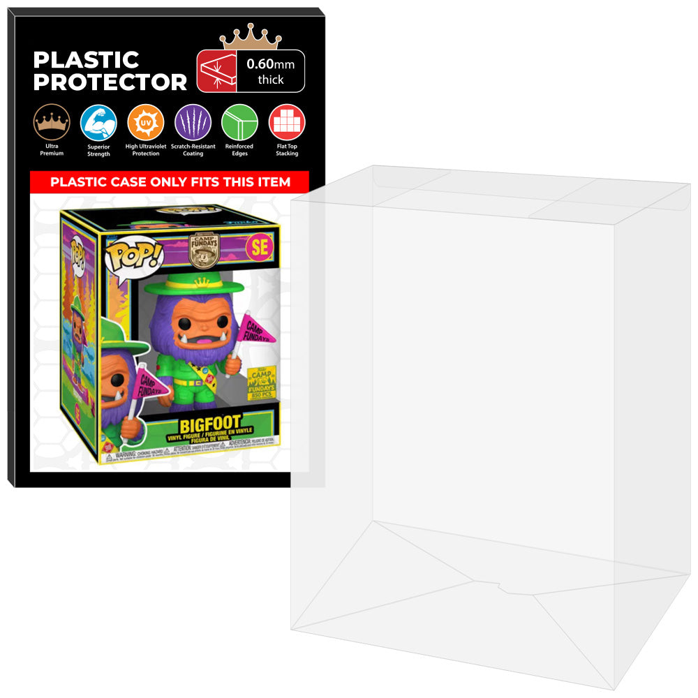 Pop Protector for 6 inch Bigfoot Blacklight SE Super Funko Pop