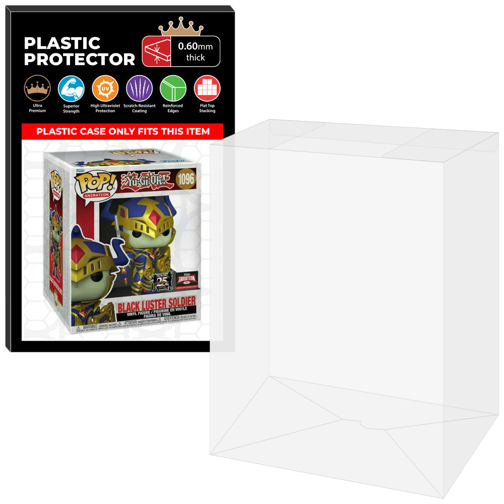 Pop Protector for 6 inch Black Luster Soldier #1096 Super Funko Pop
