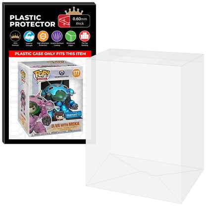 Pop Protector for 6 inch D.Va with MEKA Blueberry #177 Super Funko Pop