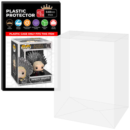 Pop Protector for 6 inch Daenerys Targaryen Iron Throne #75 Super Funko Pop