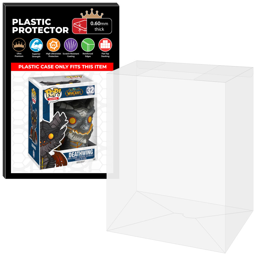 Pop Protector for 6 inch Deathwing Warcraft #32 Super Funko Pop
