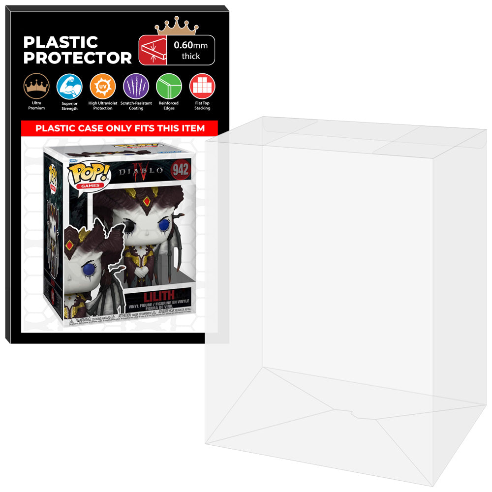 Pop Protector for 6 inch Diablo IV Lilith #942 Super Funko Pop