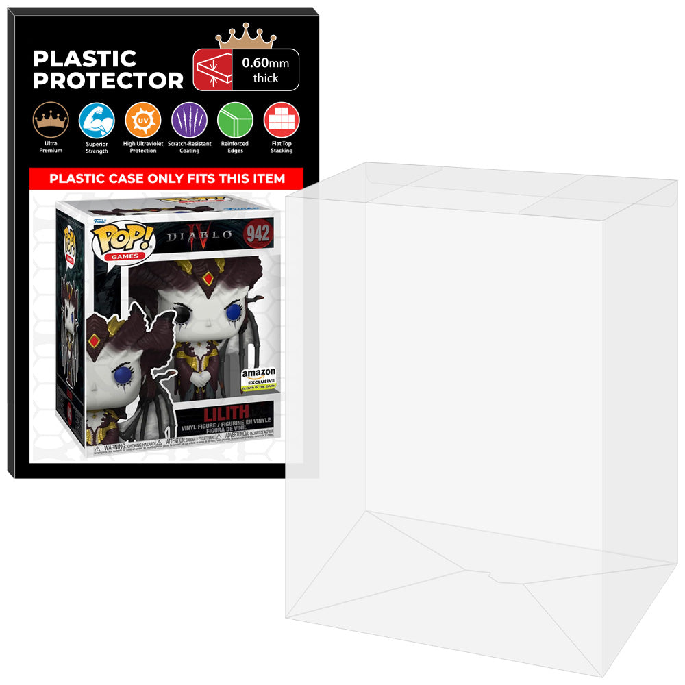 Pop Protector for 6 inch Diablo IV Lilith Glow #942 Super Funko Pop