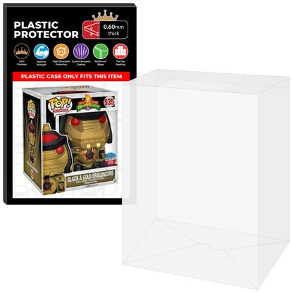 Pop Protector for 6 inch Dragonzord Black & Gold NYCC #535 Super Funko Pop