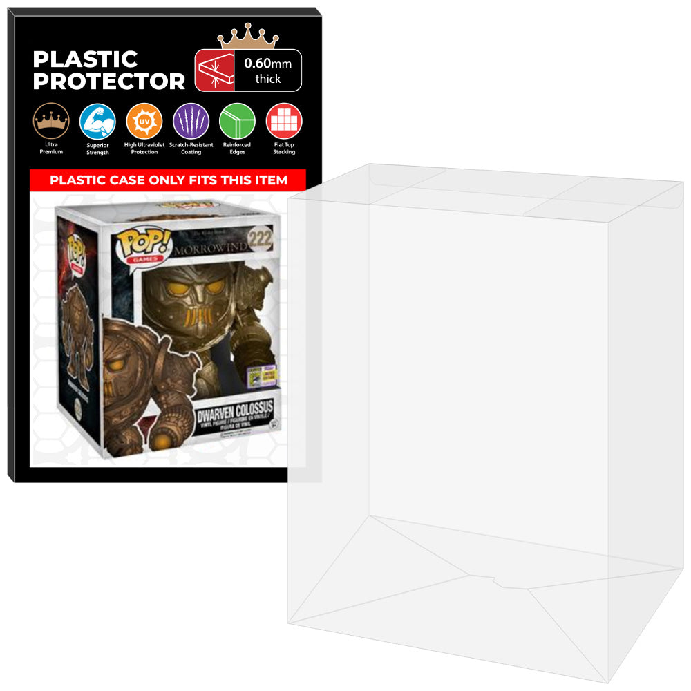 Pop Protector for 6 inch Dwarven Colossus SDCC #222 Super Funko Pop