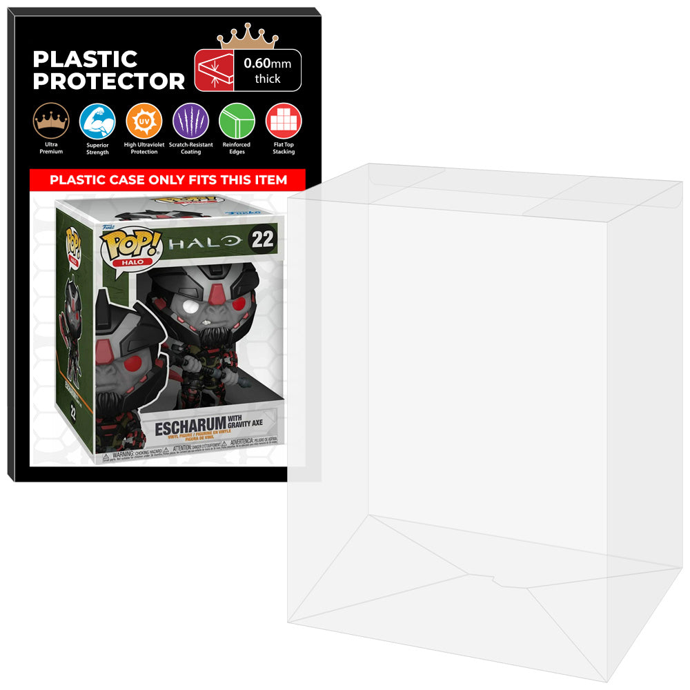 Pop Protector for 6 inch Escharum with Gravity Axe #22 Super Funko Pop