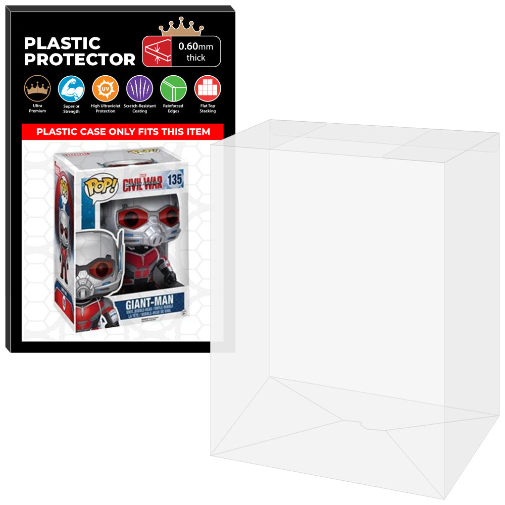 Pop Protector for 6 inch Giant-Man Civil War #135 Super Funko Pop