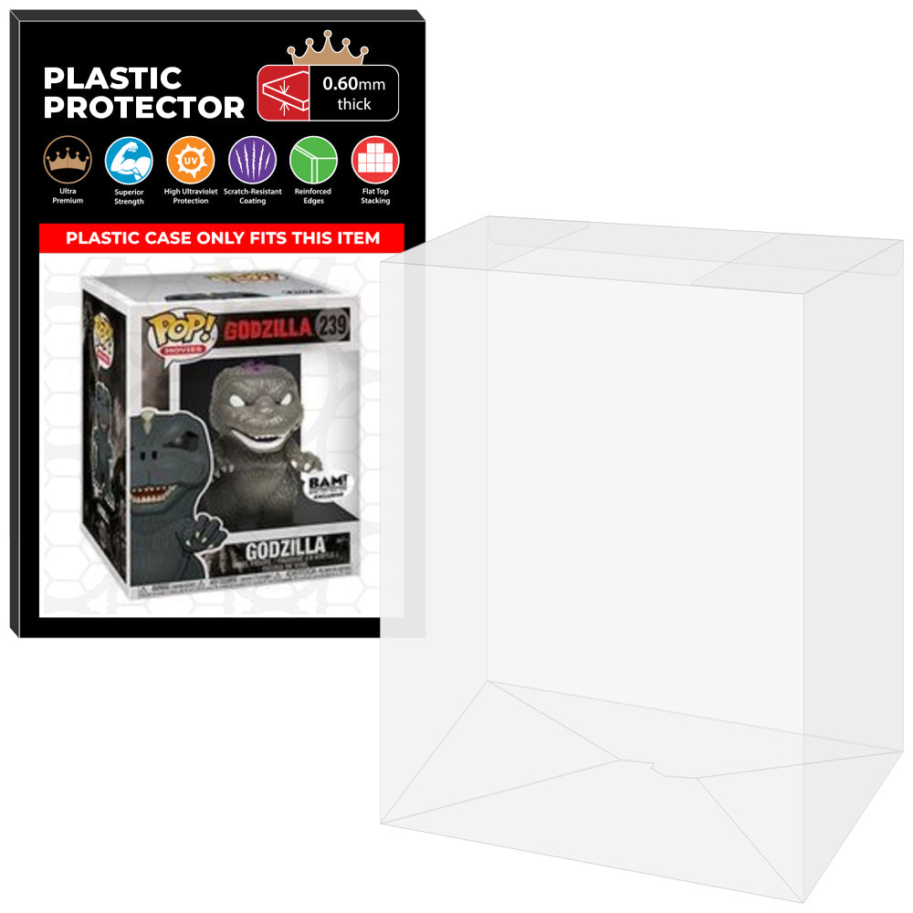 Pop Protector for 6 inch Godzilla Burning Black & Red #239 Super Funko Pop