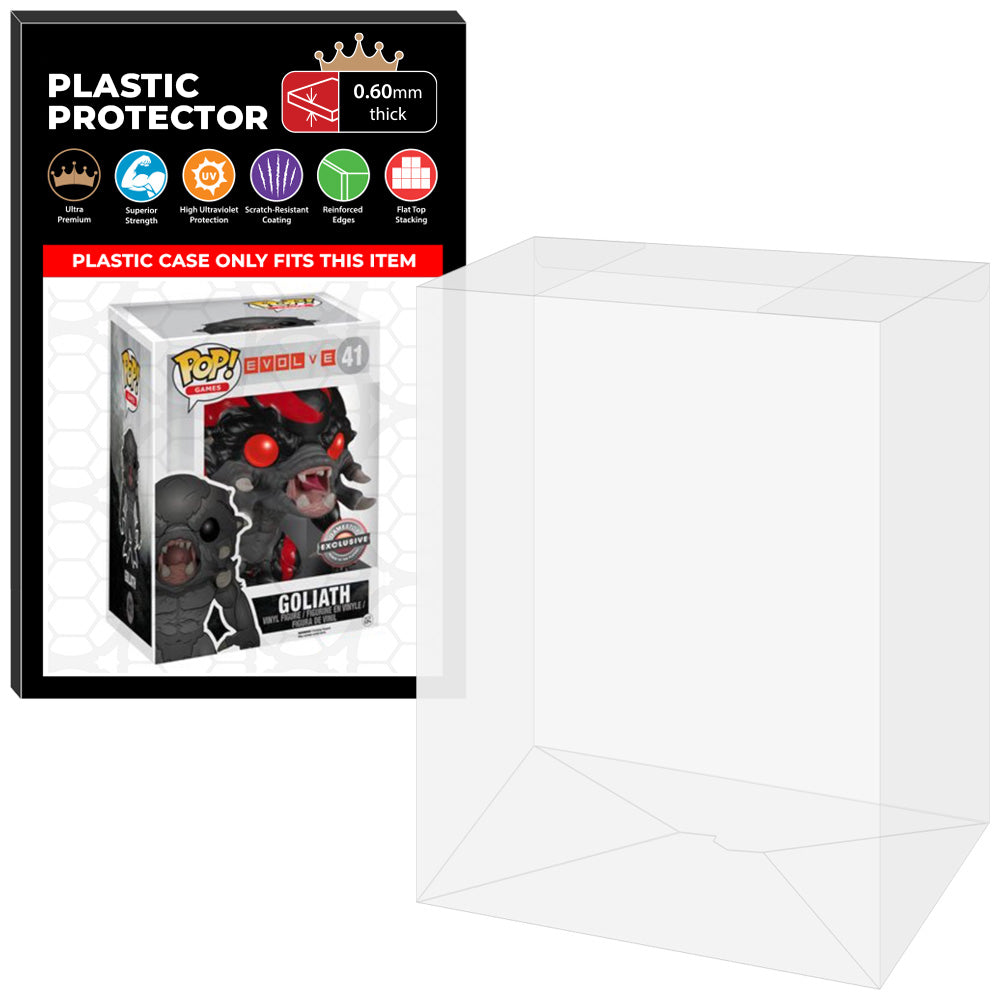 Pop Protector for 6 inch Goliath Savage Glow #41 Super Funko Pop