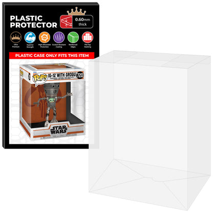 Pop Protector for 6 inch IG-12 with Grogu Lights & Sound #720 Super Funko Pop