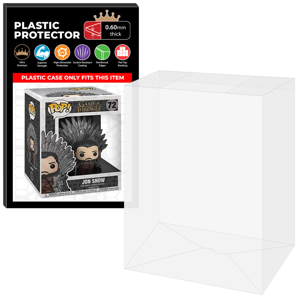 Pop Protector for 6 inch Jon Snow Iron Throne #72 Super Funko Pop