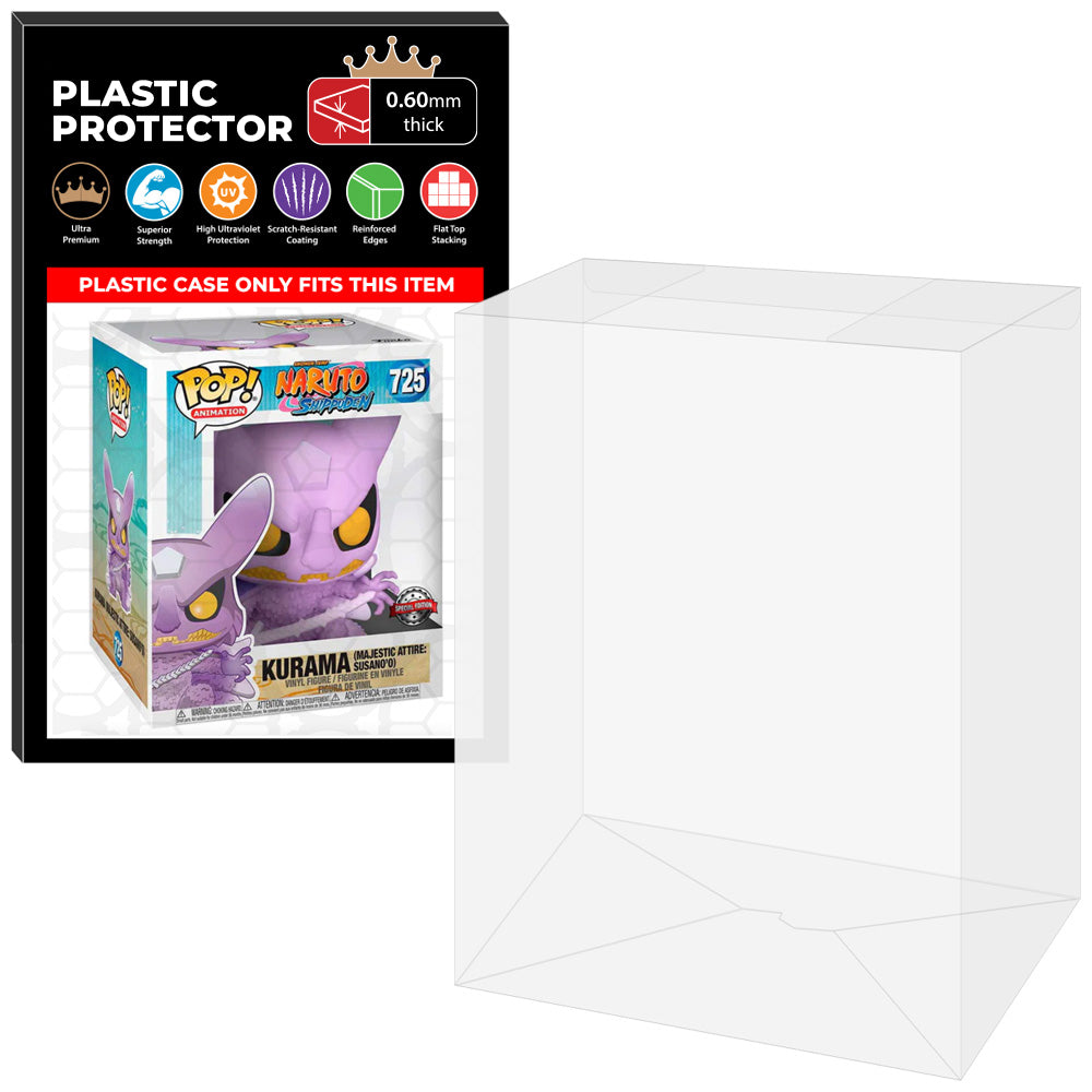 Pop Protector for 6 inch Kurama Mode Kurama Glow #97 Super Funko Pop