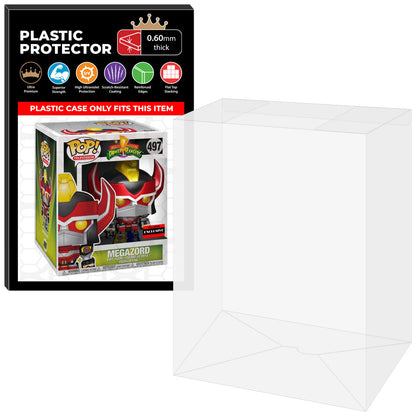Pop Protector for 6 inch Megazord AAA Metallic #497 Super Funko Pop