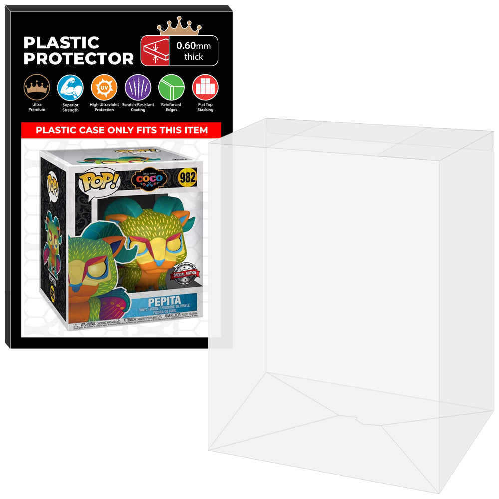 Pop Protector for 6 inch Pepita Glow #982 Super Size Funko Pop