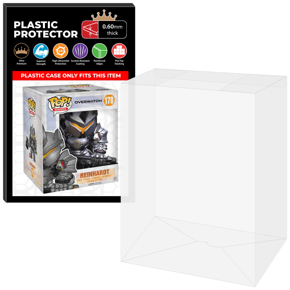 Pop Protector for 6 inch Reinhardt #178 Super Funko Pop