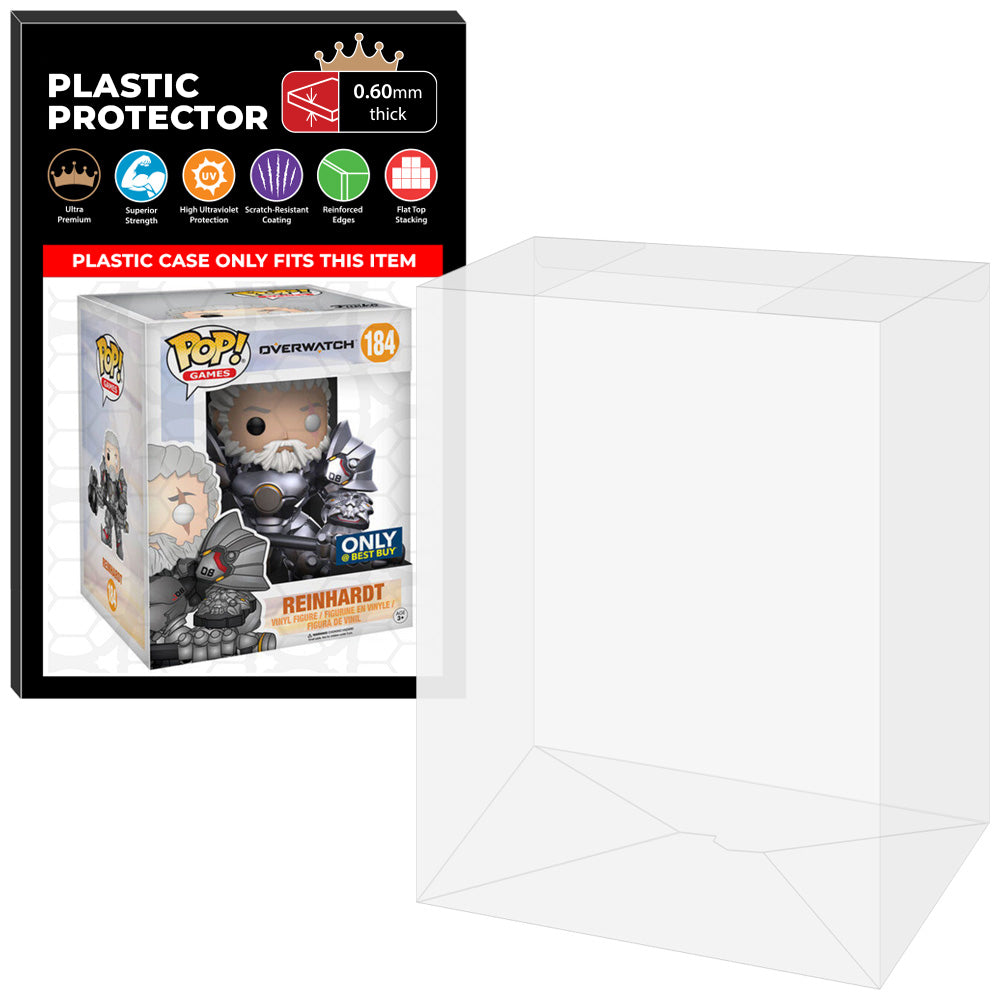 Pop Protector for 6 inch Reinhardt #178 Super Funko Pop