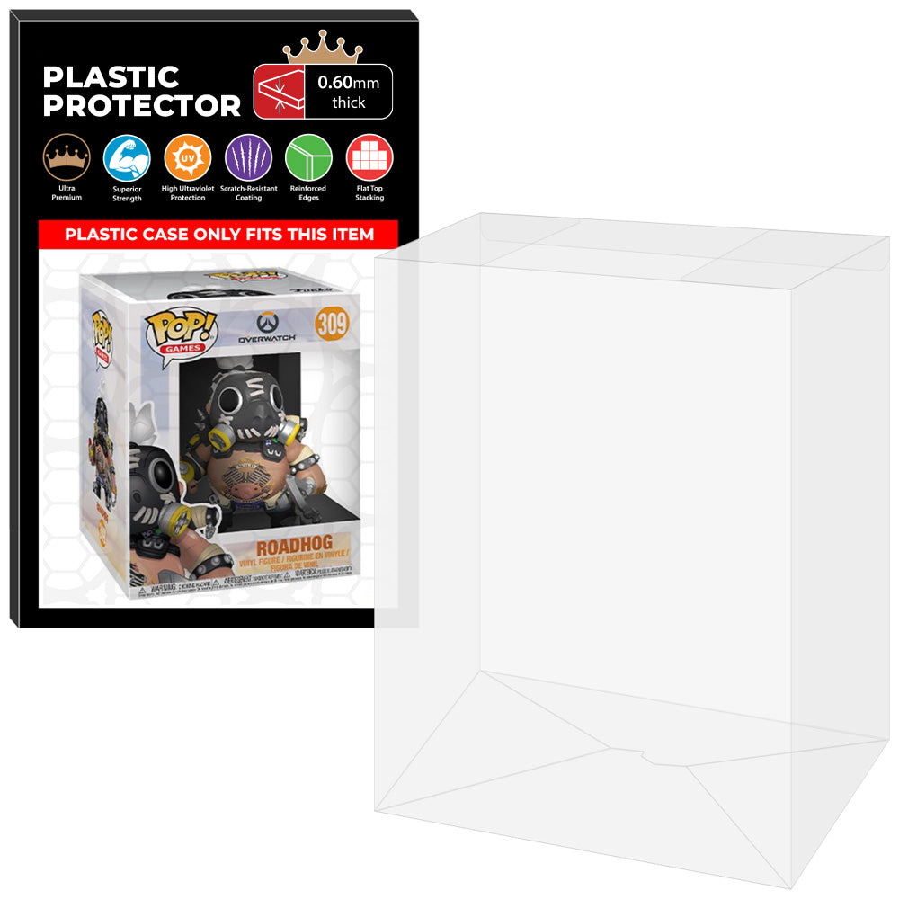 Pop Protector for 6 inch Roadhog Junkenstein's Monster #382 Super Funko Pop