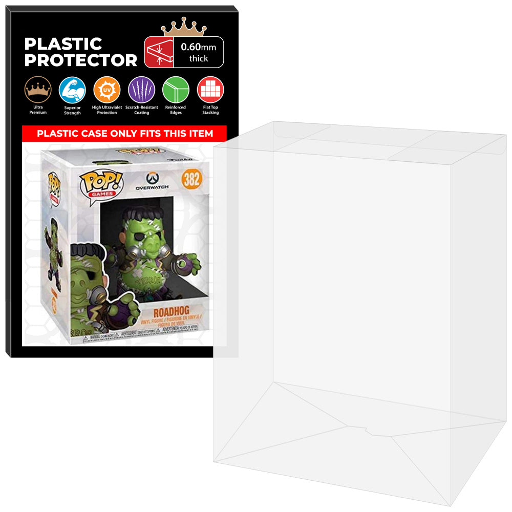 Pop Protector for 6 inch Roadhog Junkenstein's Monster #382 Super Funko Pop