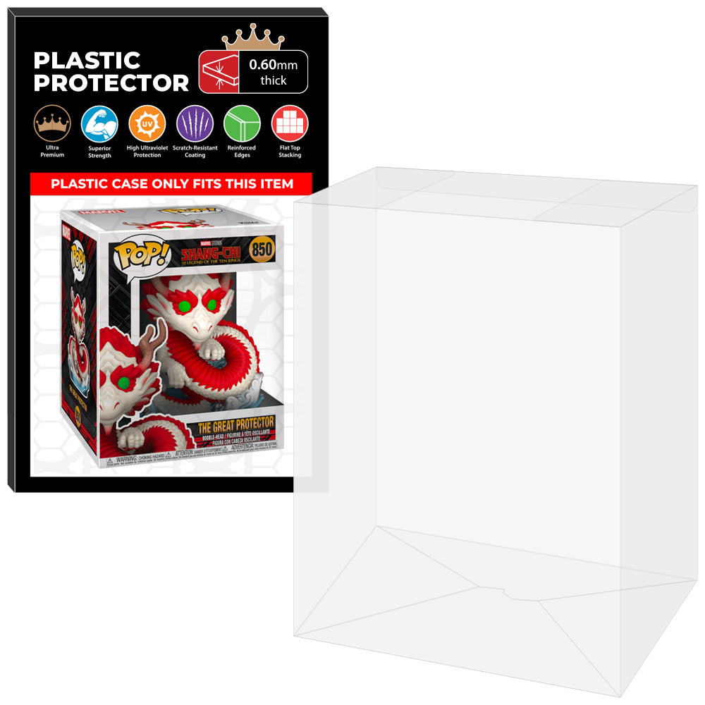 Pop Protector for 6 inch Shang-Chi The Great Protector #850 Super Size Funko Pop